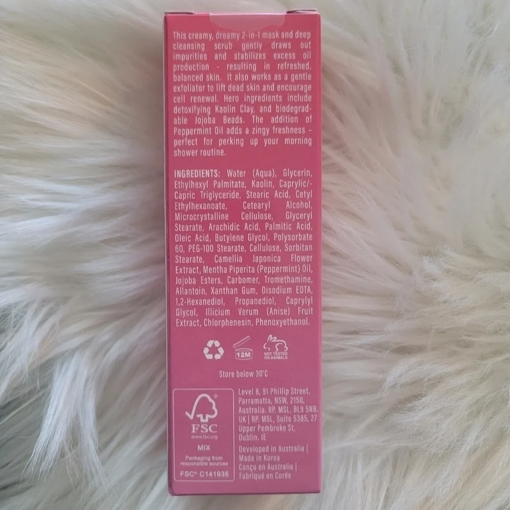 New Quick Fix N Chill Mask + Scrub